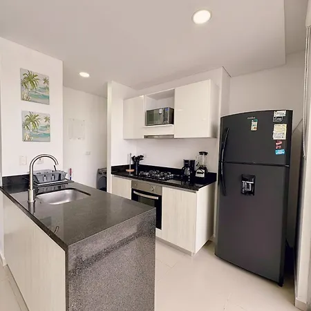 Apartamento A Pasos Del Mar Departamento Con Piscina 360